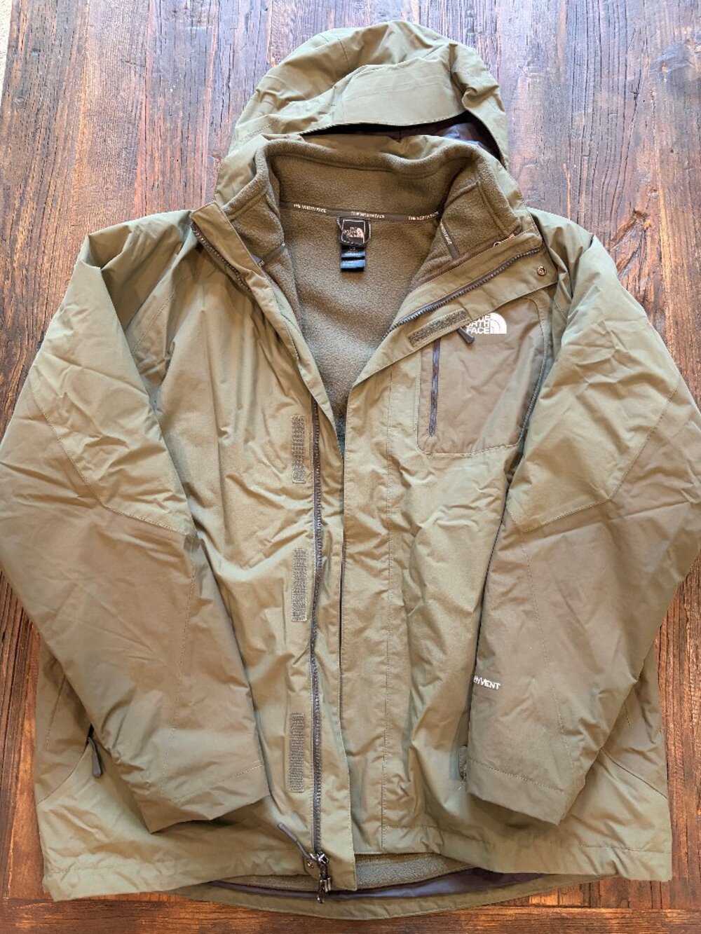North Face Triclimate Jacket Men's Large